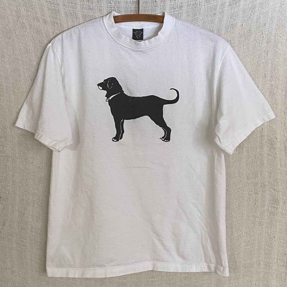 Vintage The Black Dog Martha’s Vineyard Men’s White Made In USA S/S T-Shirt